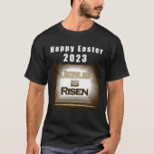 Lord Jesus Christ is Risen  Resurrection of Jesus Tシャツ (正面)