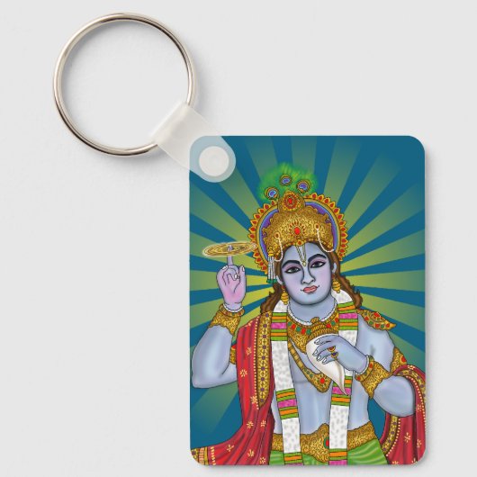 Lord Krishna  キーホルダー (正面)