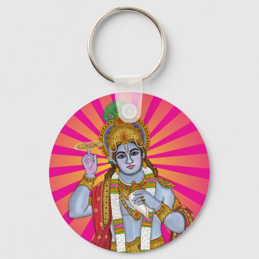 Lord Krishna  キーホルダー (正面)