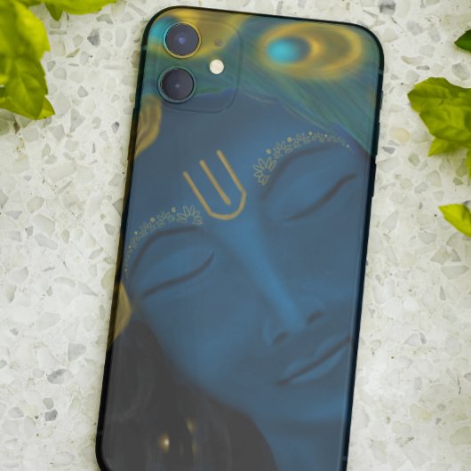 Lord Krishna blue attract – ハレクリシュナアート Case-Mate iPhoneケース
