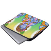 Lord Krishna Laptop Case ラップトップスリーブ (正面下部)