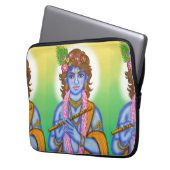 Lord Krishna Laptop Case ラップトップスリーブ (正面左)