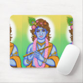 Lord Krishna Mouse Pad マウスパッド (マウス)