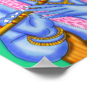 Lord Krishna Poster ポスター (角)