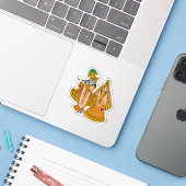 Lord Krishna Stickers シール (ノートパソコンとiPhone)