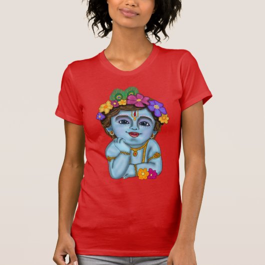 Lord Krishna T-Shirt Tシャツ (正面)