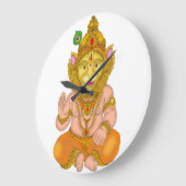 Lord Narsimha Clock ラージ壁時計 (傾斜)