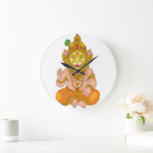 Lord Narsimha Clock ラージ壁時計 (ホーム)