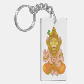 Lord Narsimha Keychain キーホルダー (正面左)