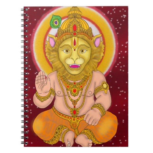 Lord Narsimha Notebook ノートブック (正面)