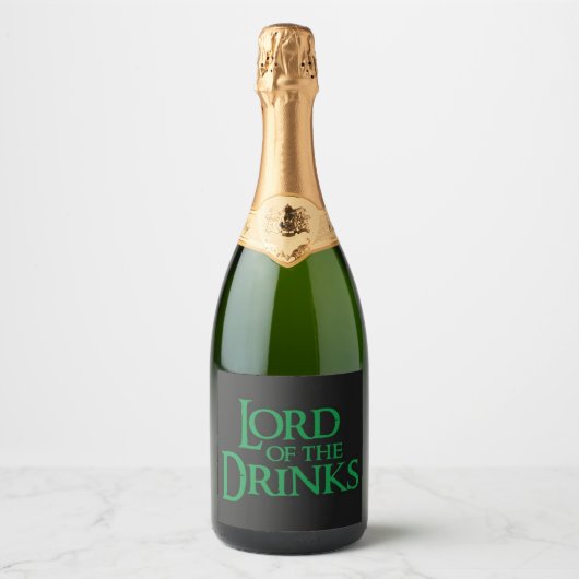 Lord of the Drinks スパークリングワインラベル (正面)
