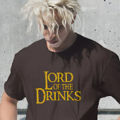 Lord of the Drinks -笑わされると皮肉 Tシャツ