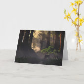 Lord of the Forest Greeting Card カード (黄色い花)