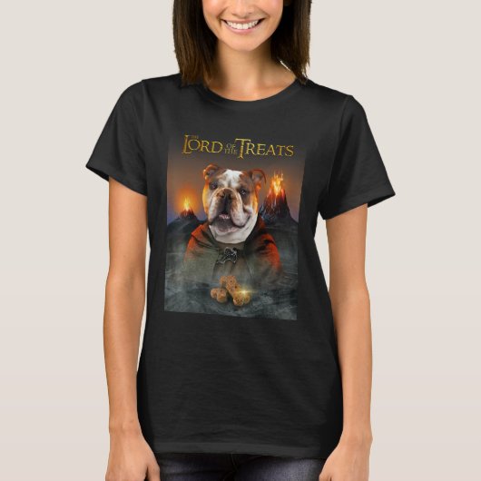 LORD OF THE TREETS - & おもしろい Cute Old English Bull Tシャツ (正面)