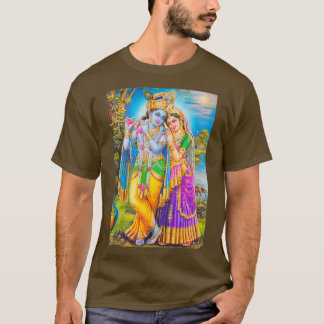 Lord Radsha Krishna Hindu Gods Hinduism Religion Tシャツ