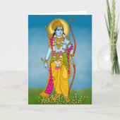Lord Ram Greeting card – Divine Wall Art カード (正面)