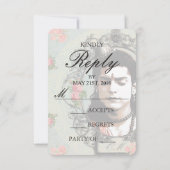 Lord Rama – 返信カード、RSVP 出欠カード (裏面)