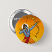 Lord Rama Button 缶バッジ (正面&裏面)