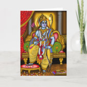 Lord Rama Greeting Card カード (正面)