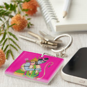 Lord Rama & Hanuman Keychain キーホルダー (正面右)