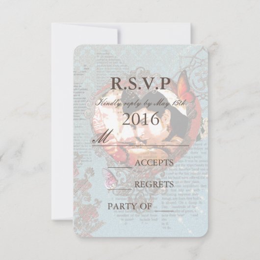 Lord Rama II - RSVP / Reply Card (裏面)