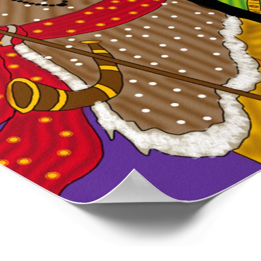 Lord Shiv-Parvati Poster ポスター (角)