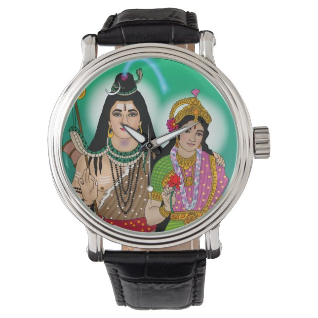 Lord Shiv Parvati Watch 腕時計 (正面)