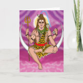 Lord Shiva Greeting Card カード (正面)