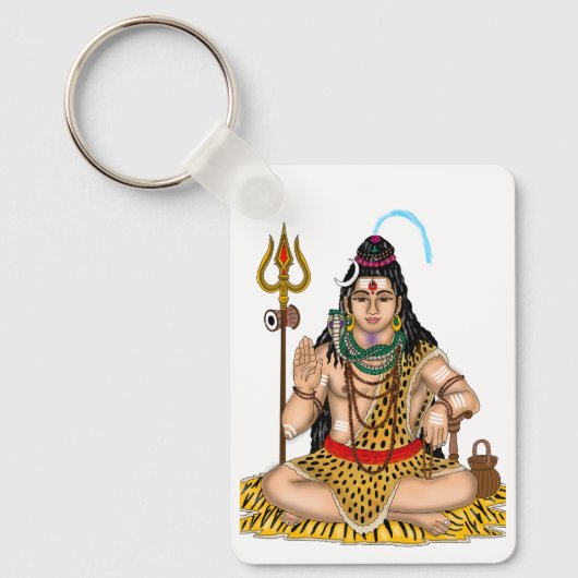 Lord Shiva Keychain キーホルダー (正面)