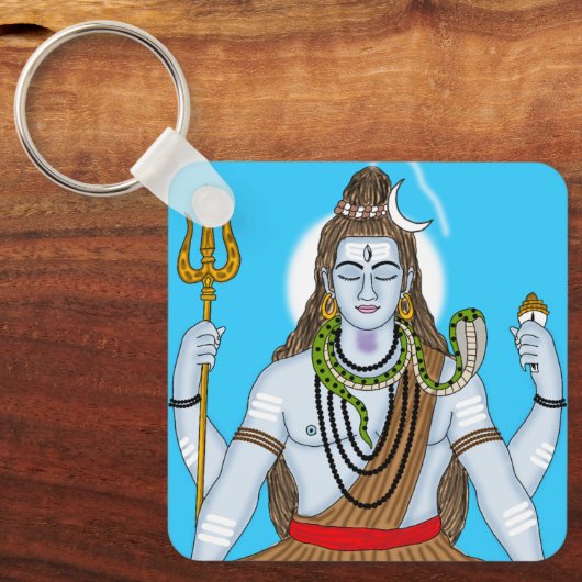 Lord Shiva Keychain キーホルダー (正面)