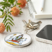 Lord Shiva Keychain キーホルダー (側面)