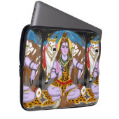 Lord Shiva Laptop Case ラップトップスリーブ (正面右)