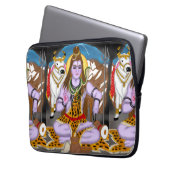 Lord Shiva Laptop Case ラップトップスリーブ (正面左)