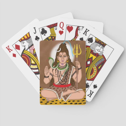 Lord Shiva Playing Cards トランプ (裏面)