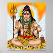 Lord Shiva Poster ポスター (正面)