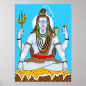 Lord Shiva Poster ポスター (正面)