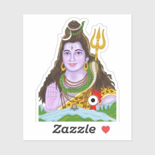 Lord Shiva Sticker シール (シート)