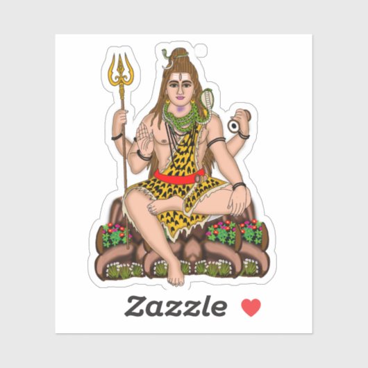 Lord Shiva Stickers シール (シート)