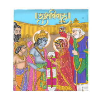 Lord Sita Ram ノートパッド