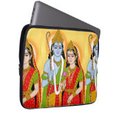 Lord Sita Ram Laptop Case – Divine Protection for ラップトップスリーブ (正面右)