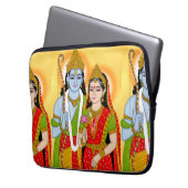 Lord Sita Ram Laptop Case – Divine Protection for ラップトップスリーブ (正面左)