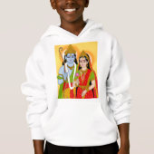 Lord Sitaram Hoodie – Spiritual Wear for Devotees (正面)