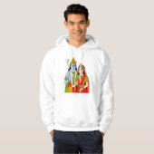 Lord Sitaram Hoodie – Spiritual Wear for Devotees パーカ (正面フル)
