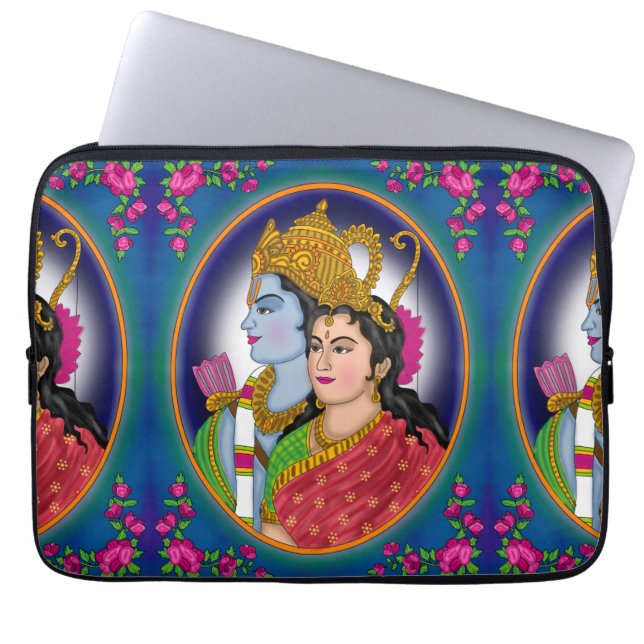 Lord Sitaram Laptop Cover ラップトップスリーブ (正面)