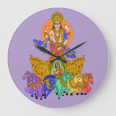 Lord Surya Phone Clock ラージ壁時計 (正面)
