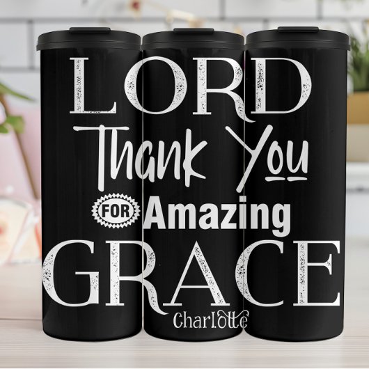 Lord Thank You For Amazing Grace タンブラー