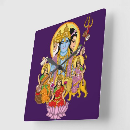 Lord Trinity Wall Clock スクエア壁時計 (傾斜)