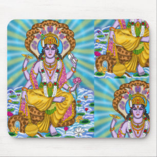 Lord Vishnuマウスパッド マウスパッド