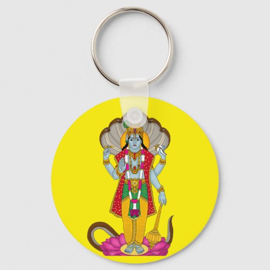 Lord Vishnu Keychain キーホルダー (正面)