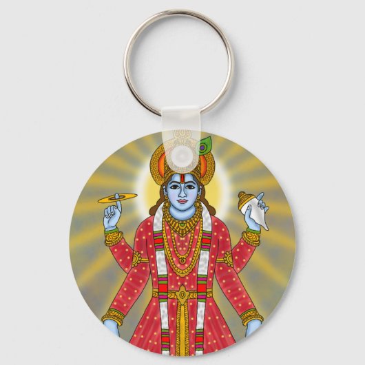Lord Vishnu Keychain キーホルダー (正面)